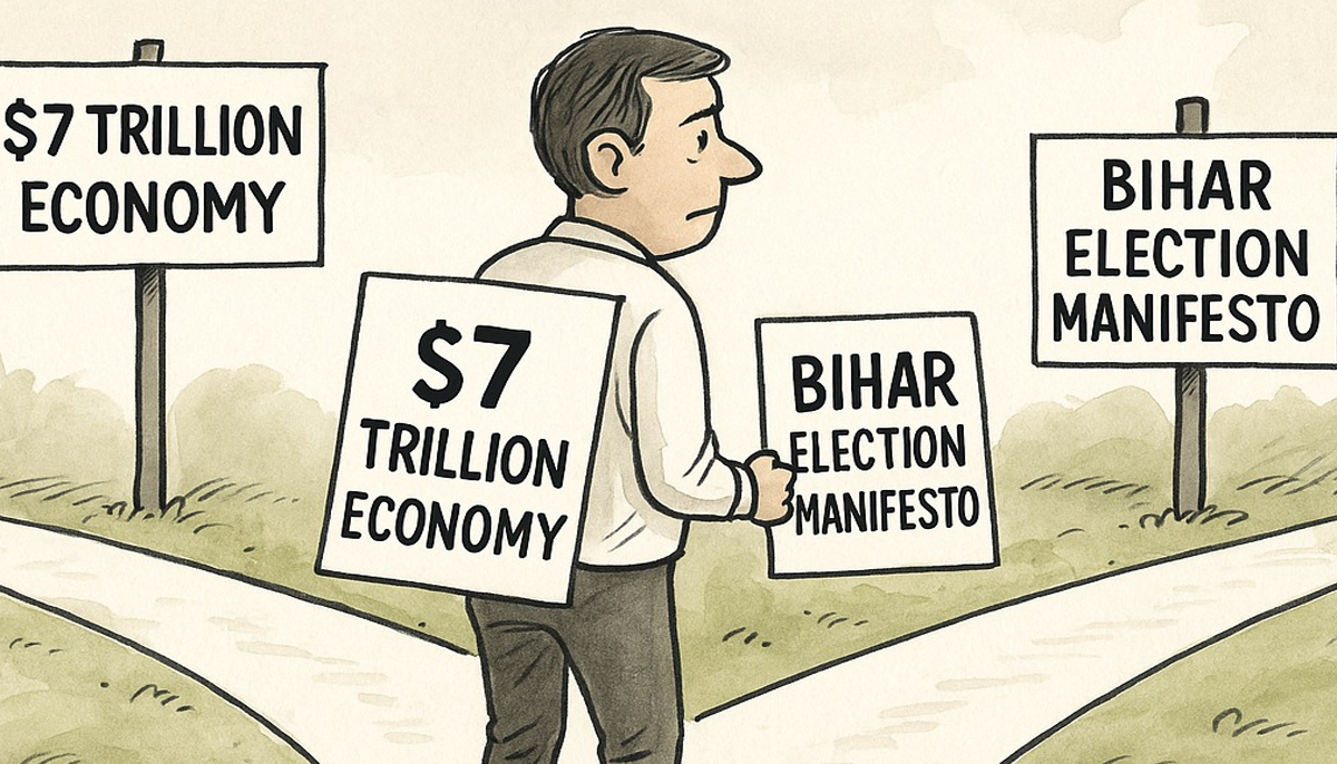 The Finance Commission Dilemma:   $7 Trillion Economy —Or Bihar Election Manifesto?