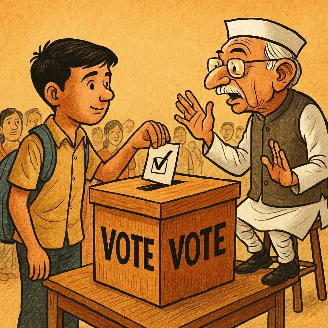 You are sixteen Going for Voting