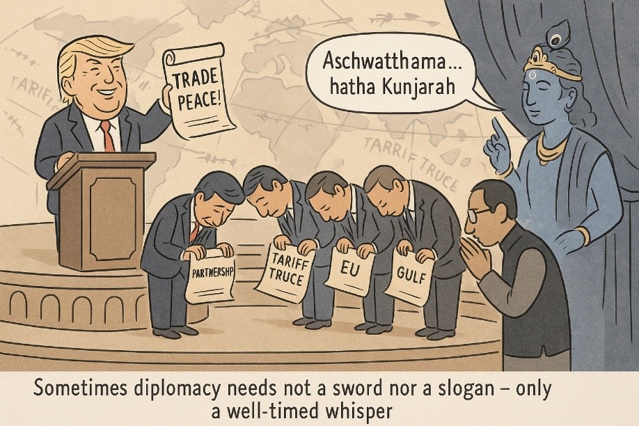 Ashwatthama, Trump, and the Art of Winning Without War