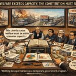 When Welfare Exceeds Capacity, the Constitution Must Speak