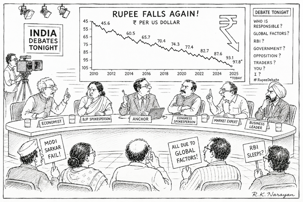 Is the Rupee Becoming India’s Real Opposition Leader?