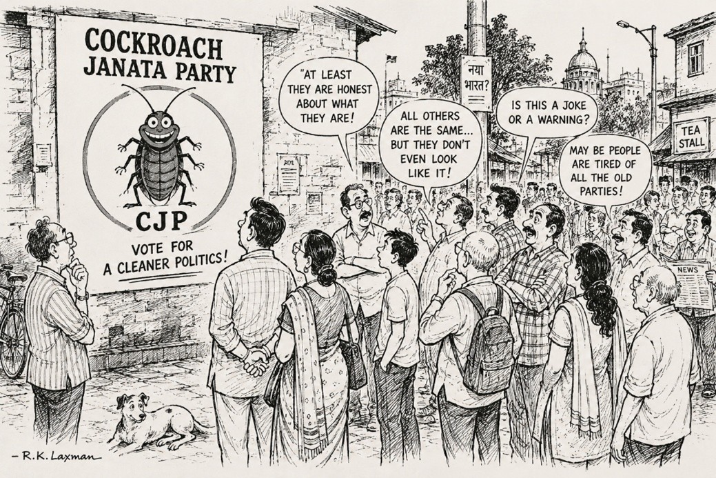 The Cockroach Party Is Not the Story. The Aspiration Gap Is