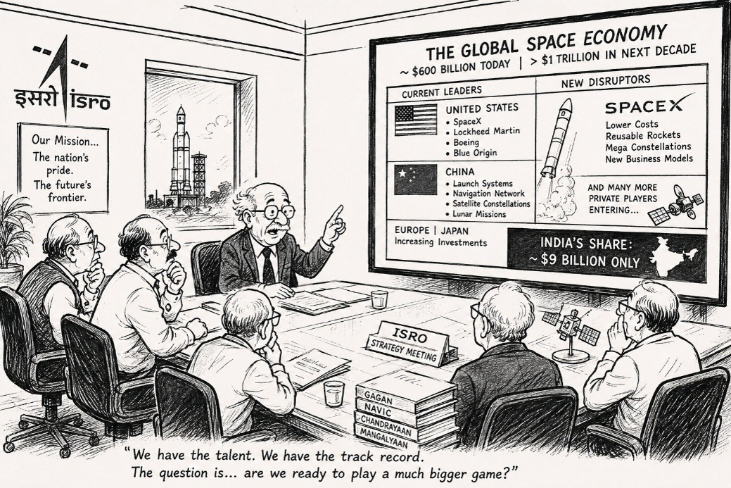 Beyond Rockets: Why Space Could Become India’s Next Great Dollar-Earning Industry
