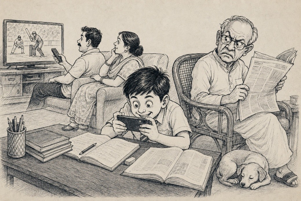 Four Hours on a Phone, Twenty Minutes with a Book