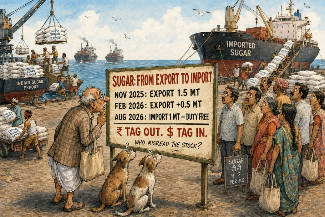 THE GREAT SUGAR U-TURN
