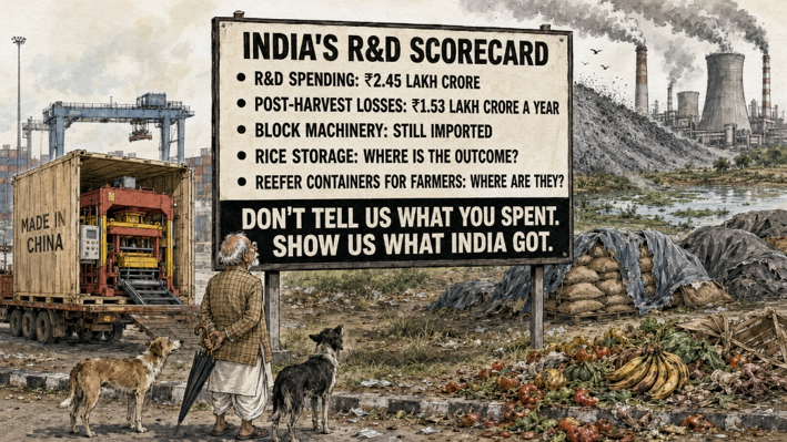 ₹2.45 Lakh Crore on R&D—What Did India Get for It?