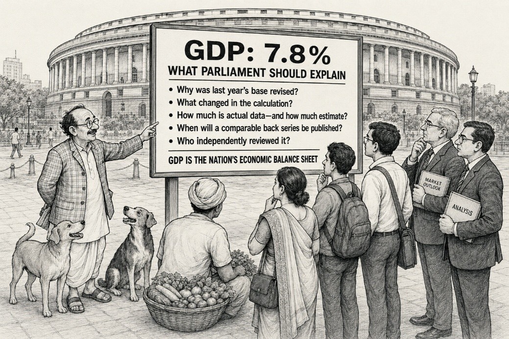 GDP IS TOO IMPORTANT TO BECOME A POLITICAL NUMBER